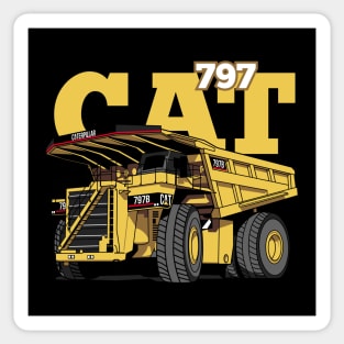 Caterpillar 797B Sticker